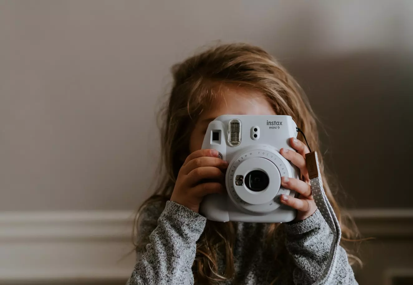 Futerał 4Mobee do Fujifilm Instax mini niebieski